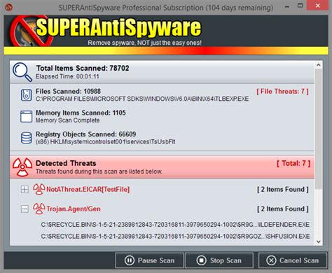 SUPERAntiSpyware Key X 10.0.1238 With Crack Download 